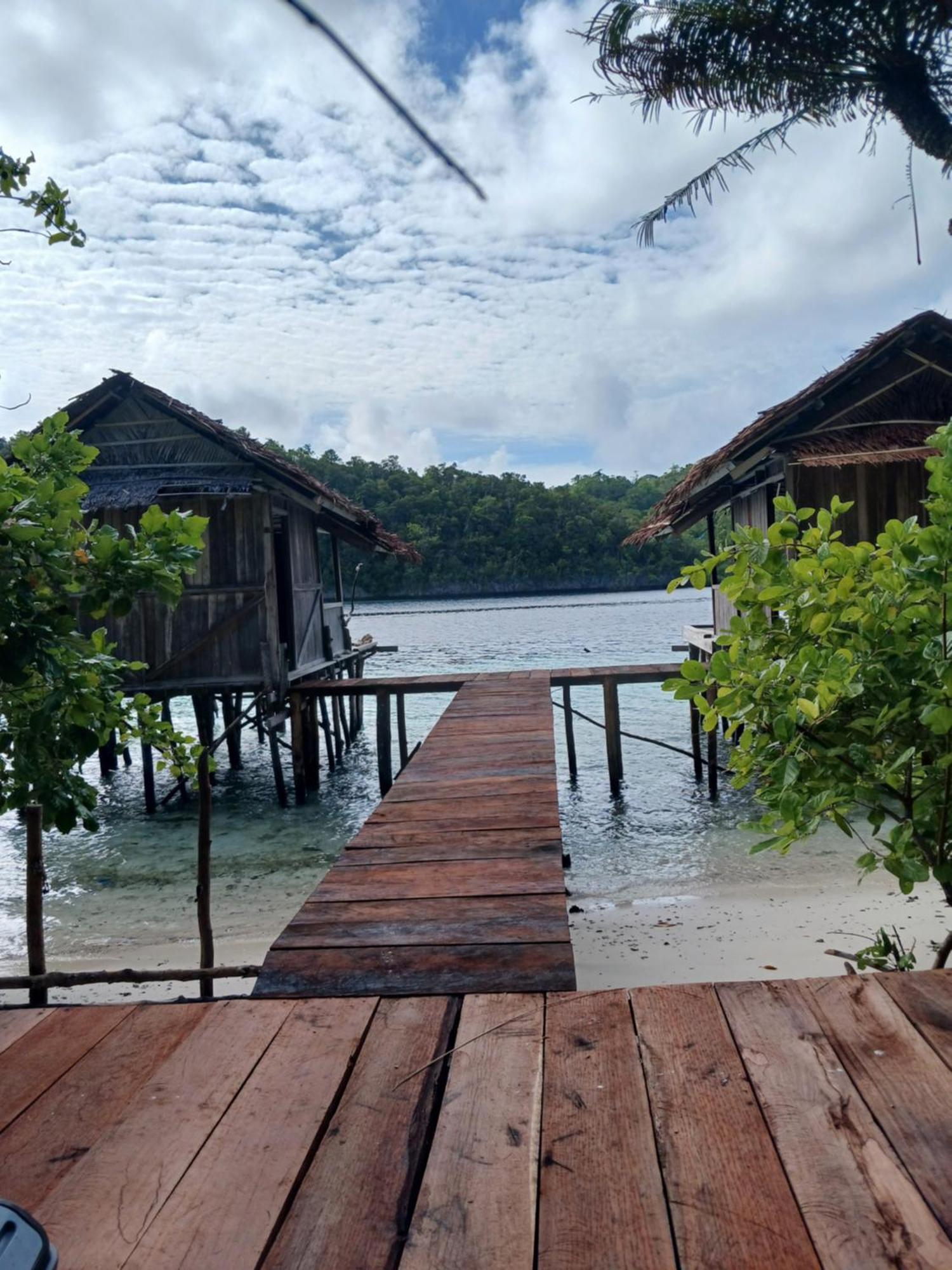 Meos Ambower Homestay Raja Ampat Fam Kültér fotó